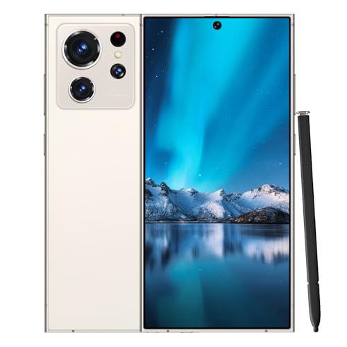 S24 Ultra Unlocked Cell Phones Smartphone with Built-in Pen 8+256GB Android 13 Phones 6.8" HD Screen Dual SIM 108MP+48MP Camera 6800 mAh (Green)