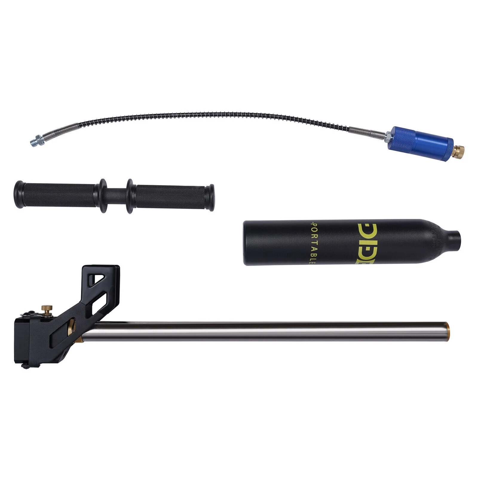 4500Psi Mini Scuba Diving Case Kit 0.5L Oxygen Tank Pump Equipment Underwater Breath