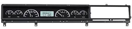 Dakota Digital 66 67 Ford Fairlane Car Analog Dash Gauges System Kit Black Alloy Blue VHX-66F-FAR-K-B