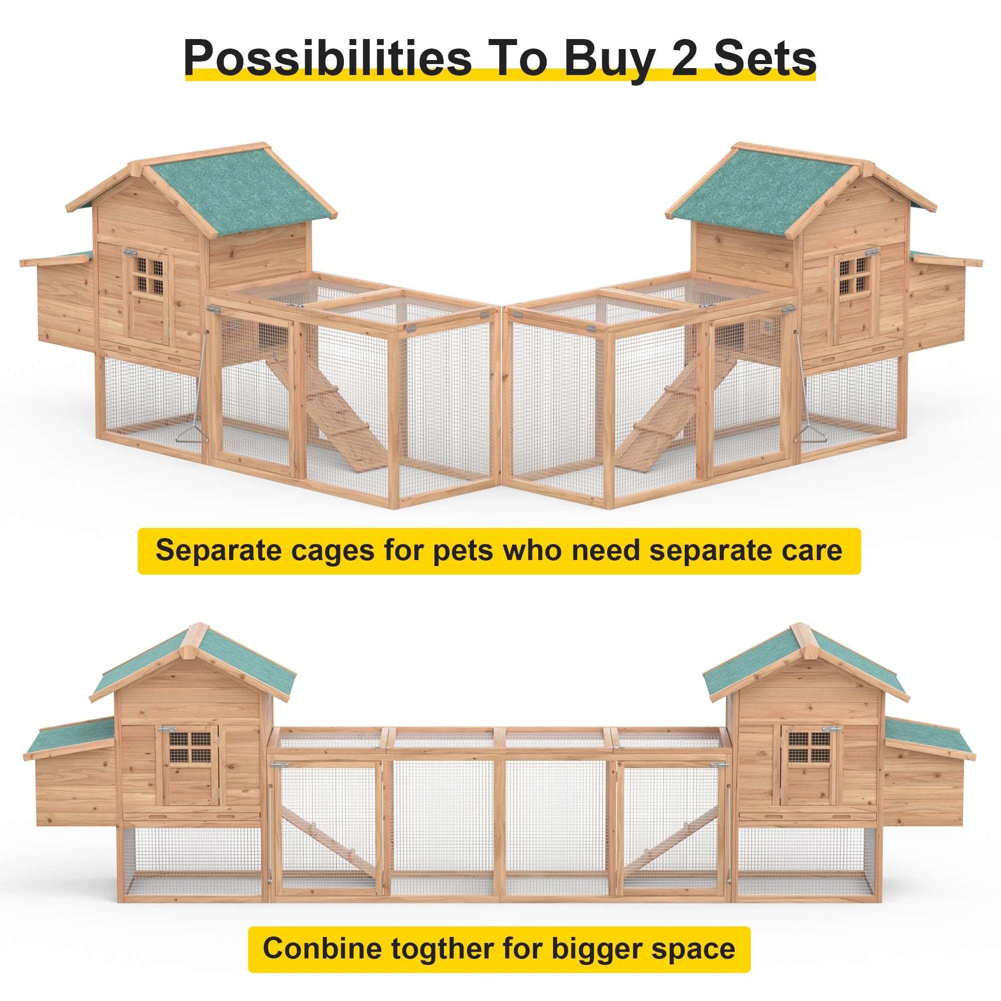 Wooden Chicken Coop