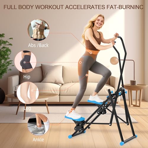 Stair Stepper for Home Gym, Vertical Stair Climber Cardio Exercise Machine for Full-Body Workout