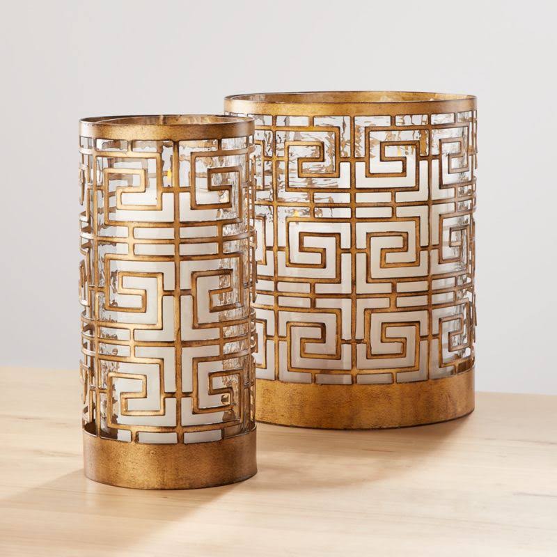 Mondre 5x22 Metal Hurricane Candle Holder