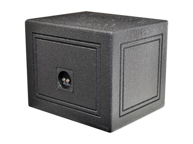 Q-Power Qbomb 10x22 Sealed Car Subwoofer SUB Box Enclosure | QBOMB10S Single