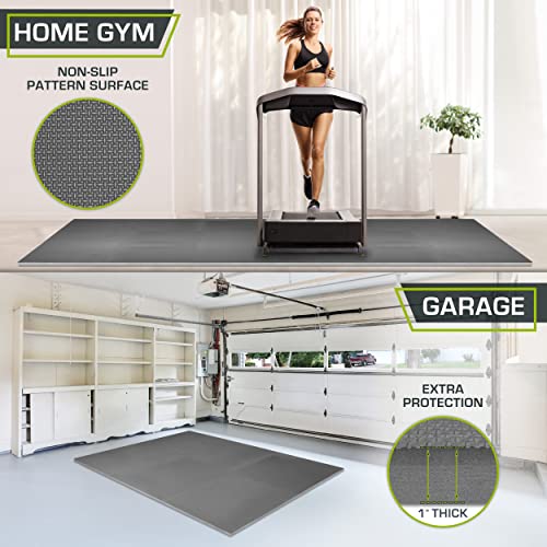 ProsourceFit Extra Thick Puzzle Exercise Mat , EVA Foam Interlocking Tiles for Protective, Cushioned Workout Flooring for Home and Gym Equipment