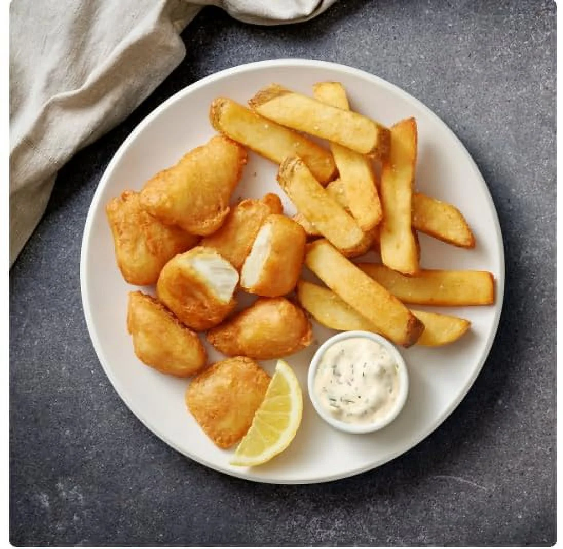 Gordon Ramsay Fish and Chips, Frozen Meals, 9.5oz - Pack of 10