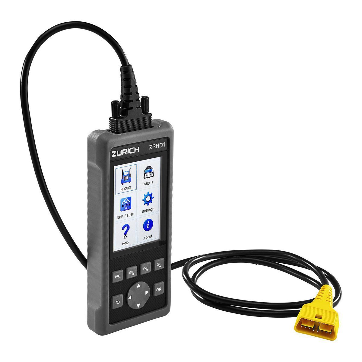 ZURICH Heavy Duty Truck Code Reader with DPF Regen