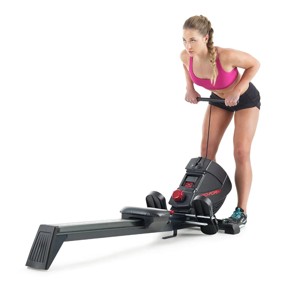 ProForm 440R Folding Rower with 8 Resistance Levels, 250 Lb. Weight Limit