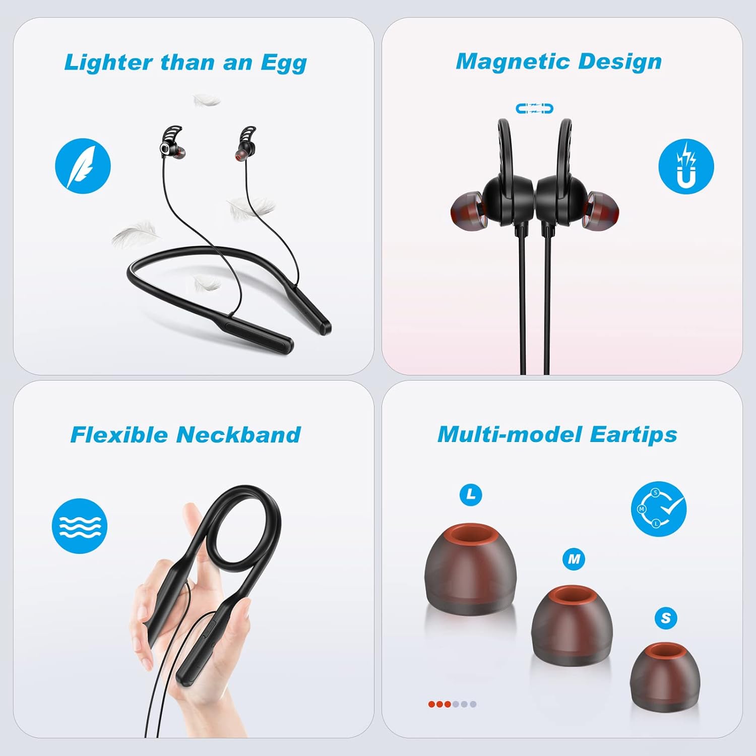 Wireless Headphones Set