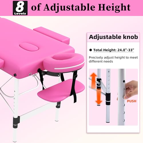 civama Massage Table Massage Bed Portable