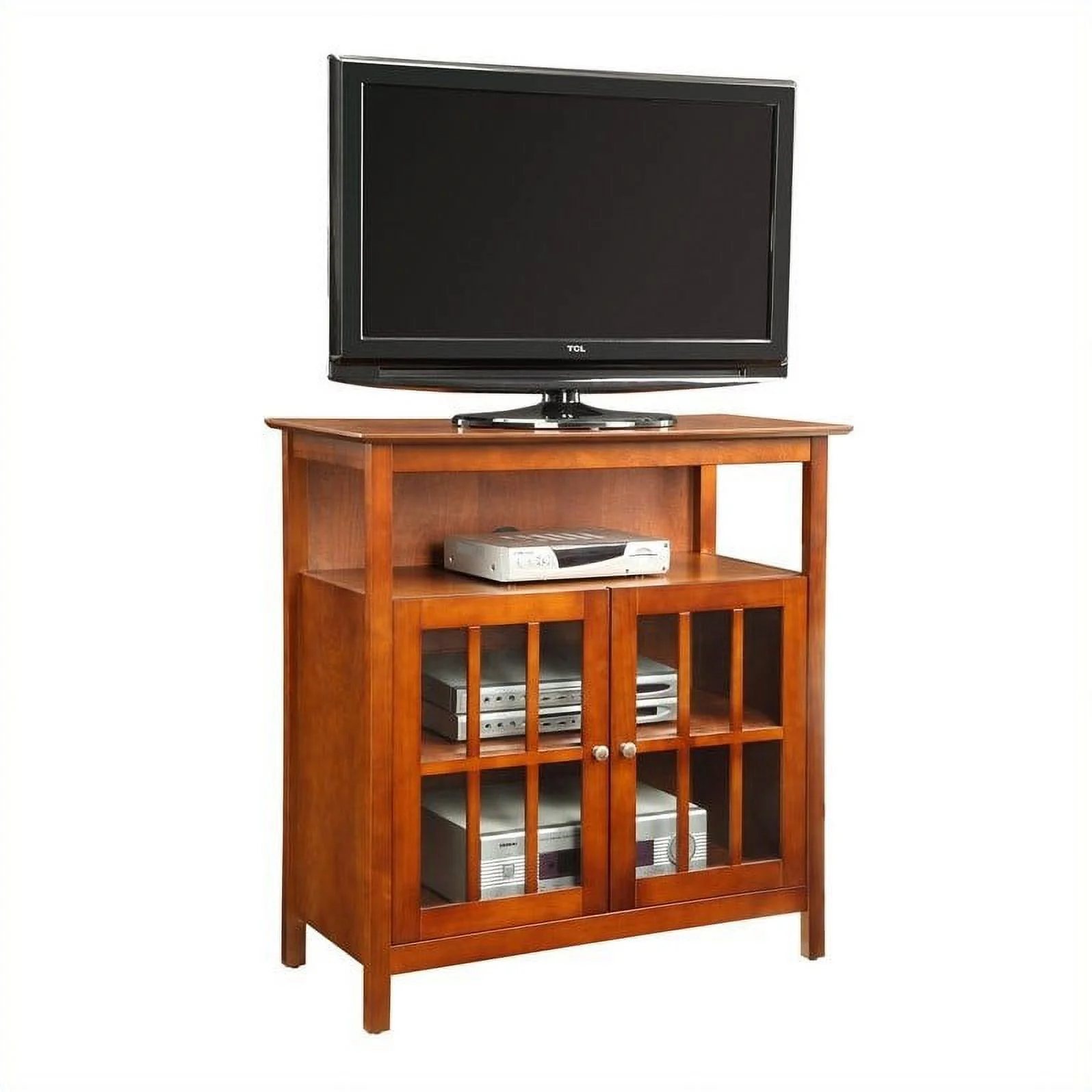 Pemberly Row 32" TV Stand in Cherry