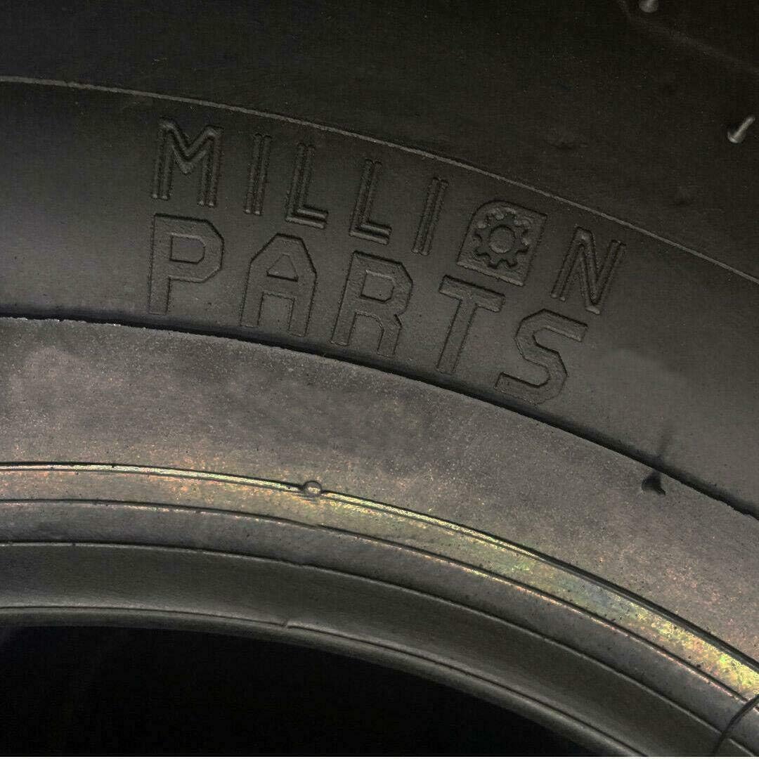 MILLION PARTS 2pcs 15x6.00-6 Lawn Mower Tractor Turf Tires 2PR Pack of 2