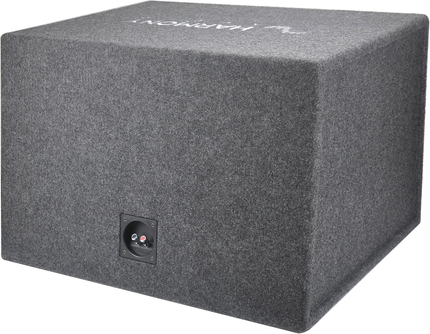 Harmony Audio HA-RD12 Car Rhythm Loaded Dual 12 Vented 1200W Sub Box Enclosure