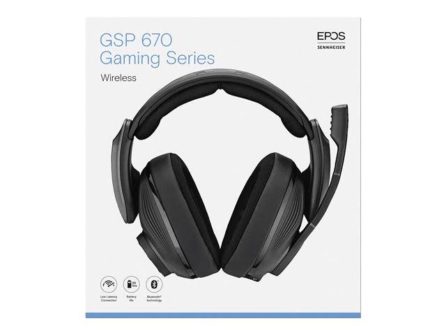 Sennheiser GSP 670 - Gaming - Headset - Full Size - Bluetooth - Wireless