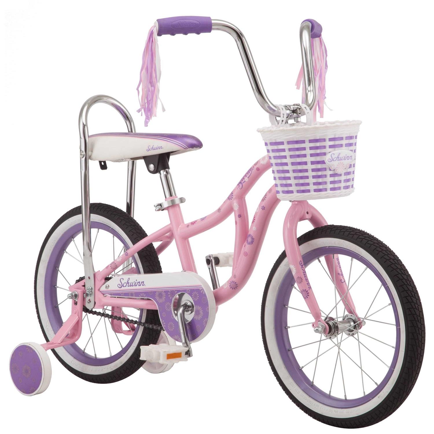 Schwinn 16 Bloom Kids Bike with Training Wheels - Sports Supplies Online Store