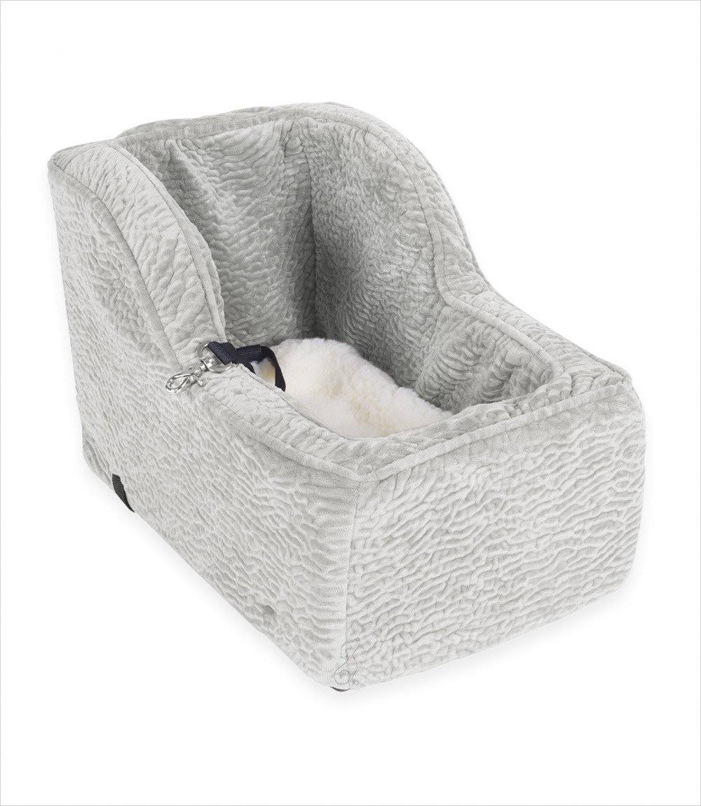 Snoozer Luxury High-Back Console Dog Car SEAT, Large / Piston Sand