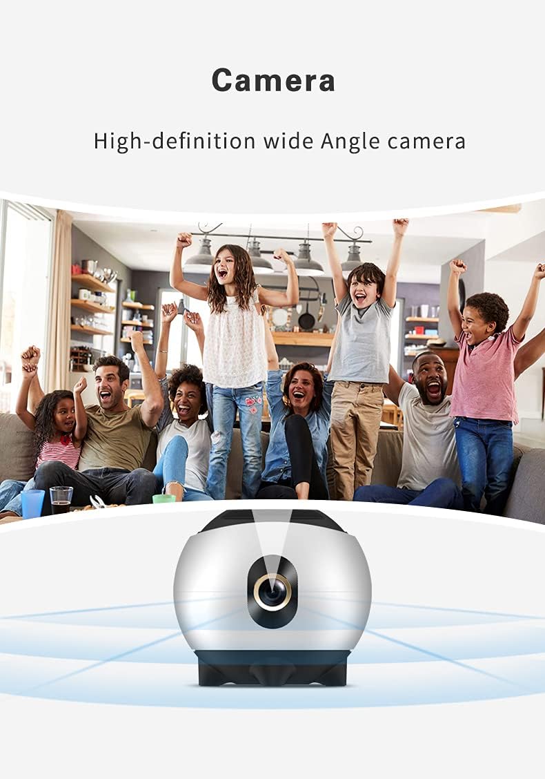 Auto Face Tracking Tripod, Smart 360° Rotation Tracking Phone Holder Tripod Selfie Stick