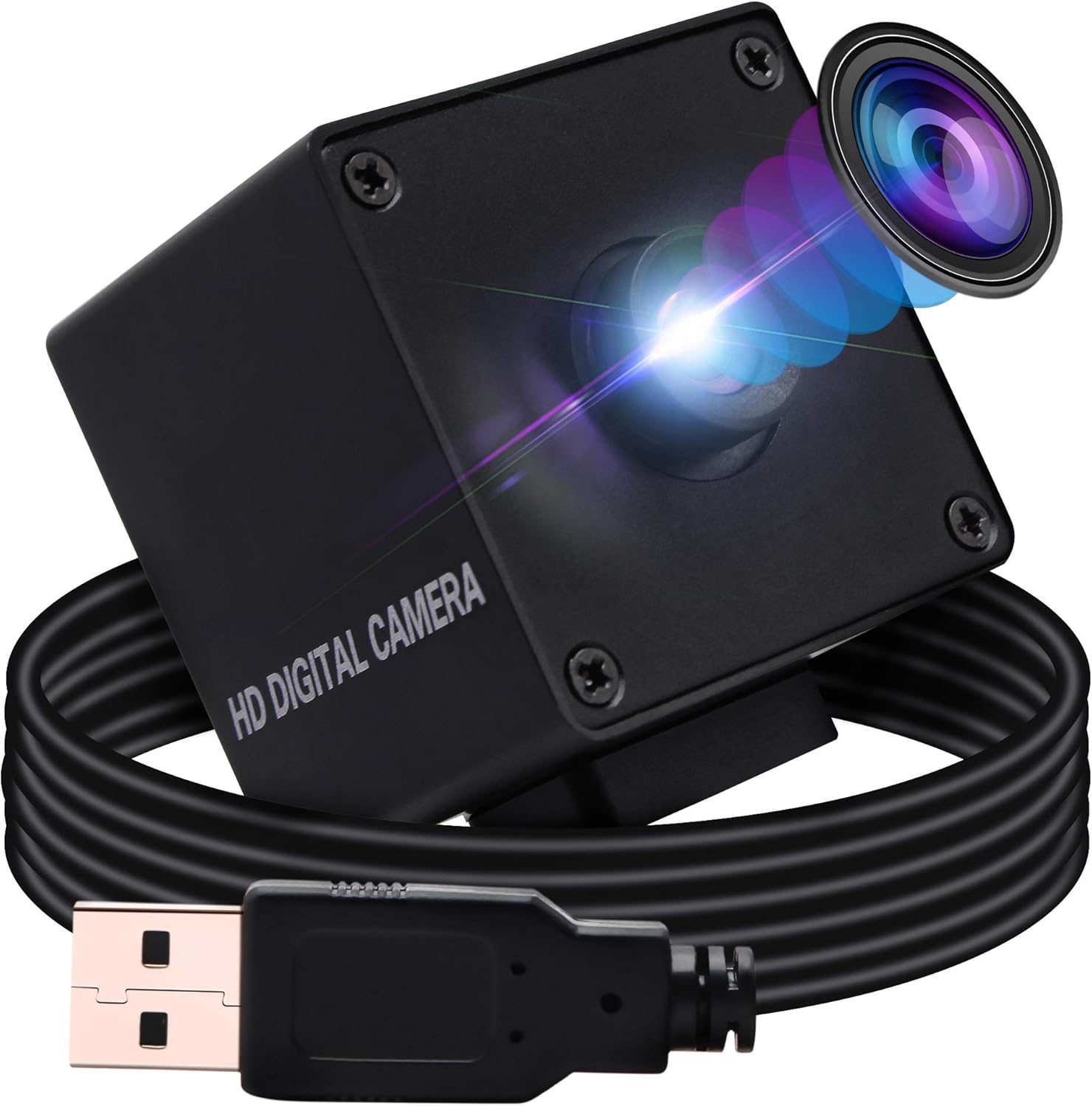 Webcamera usb 2MP 1080P Usb Camera CMOS OV2710 Sensor with Autofocus 100 Degree Lens Webcam,Usb with Cameras Support 1920X1080@30fps