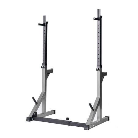 Cap Squat Rack Multifunction Barbell Bench Press Stand Weight Plate Rack Full Boday, Black