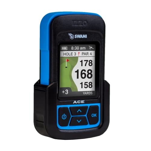 IZZO Golf Swami Ace Handheld Golf GPS Rangefinder