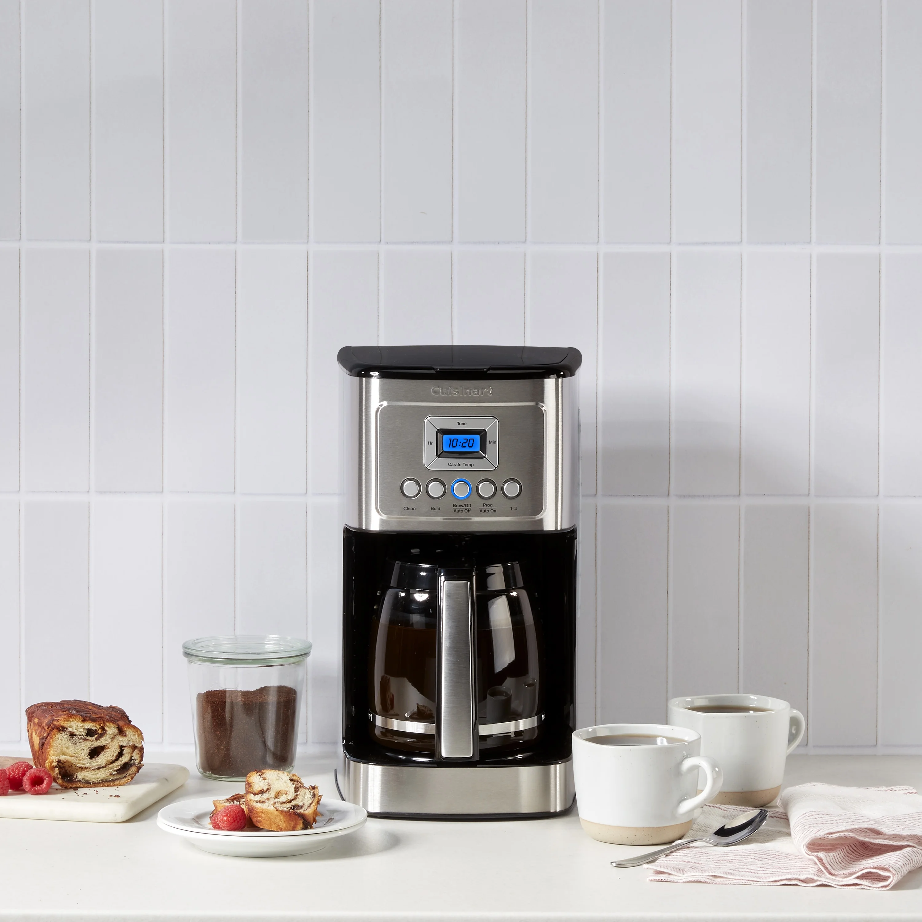 Cuisinart Perfectemp? 14 Cup Programmable Coffeemaker, Silver