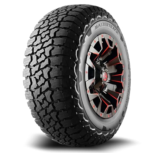 Set of 4 (FOUR) Mastertrack BADLANDS AT All Terrain LT285/70R17 10 Ply E 126S SUV Light Truck Tire + Road Hazard Warranty Included