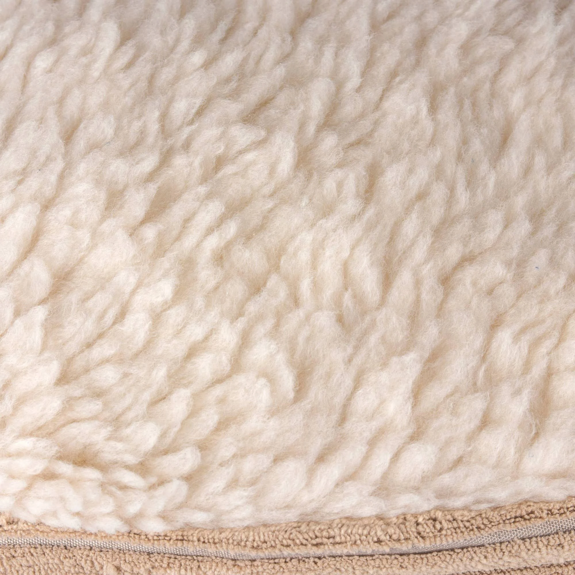 Precious Tails Cozy Corduroy and Sherpa Lined Pet Cave Bed, 25 in.