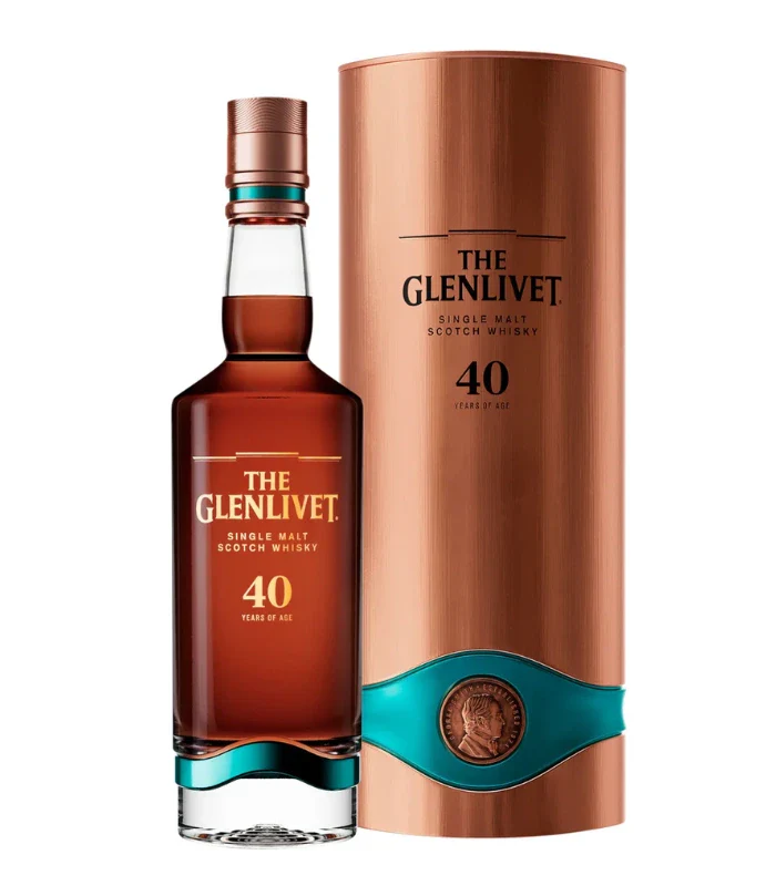 The Glenlivet 40 Year Old Single Malt Scotch Whiskey 700mL - Nestor Liquor