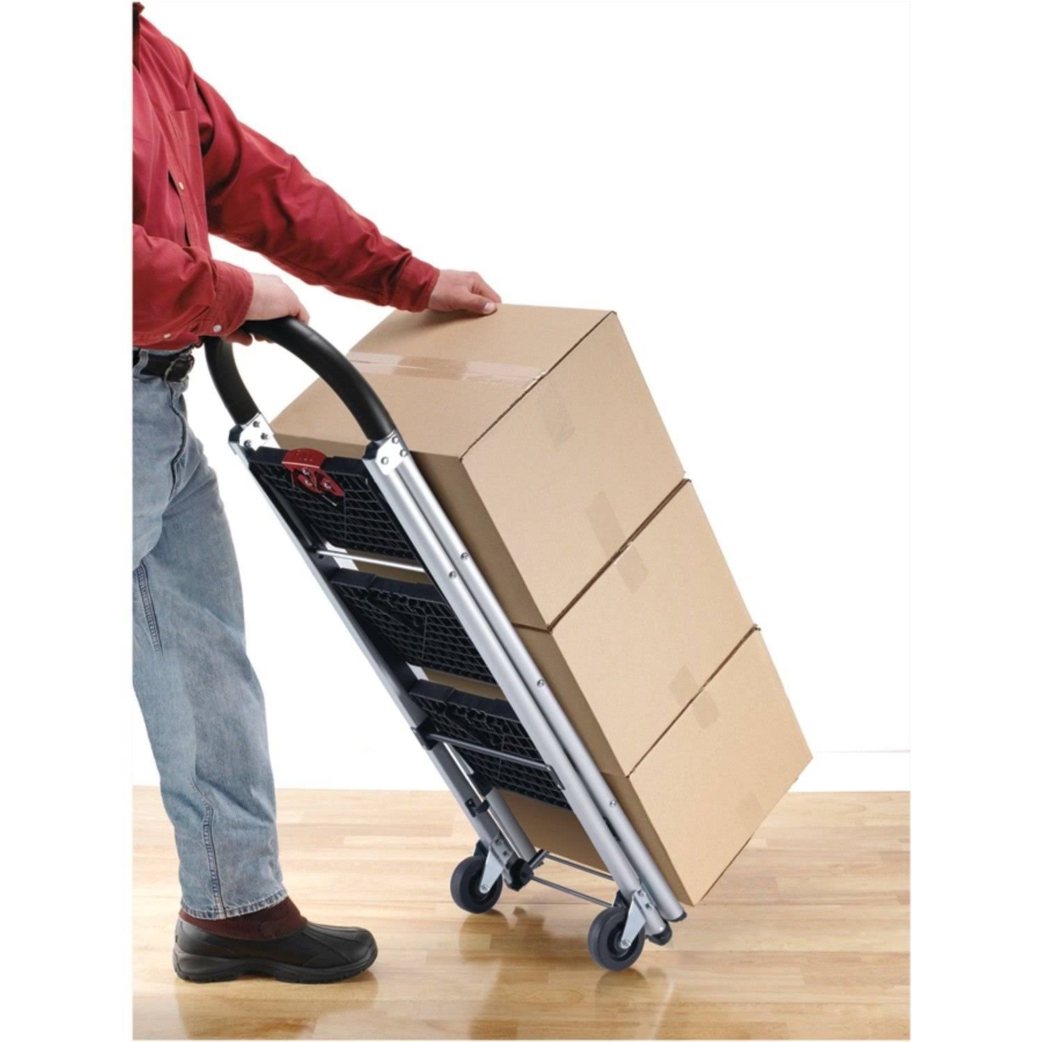 Conair Travel Smart Professional Grade - Step ladder/ hand cart - 3 steps - aluminum TS32LHT