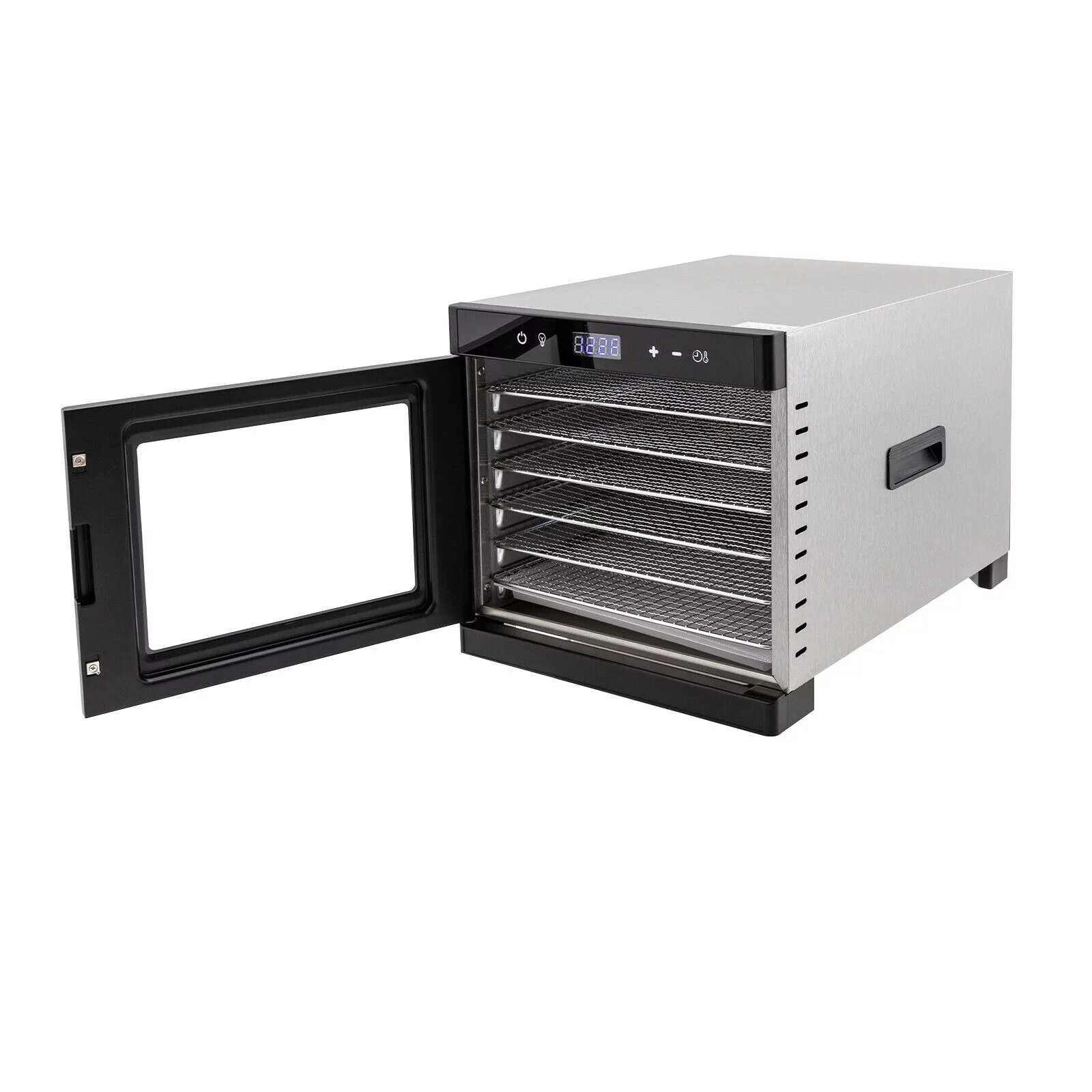 6/8 Trays Food Dry Dehydrator Stainless Steel Meat Fruit Vegetable Dryer Machine