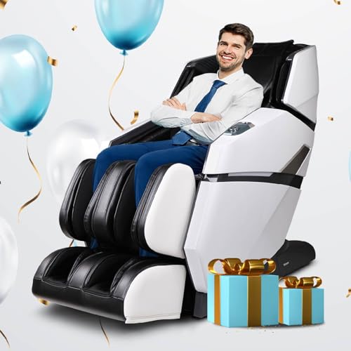 Osaki Titan Summit Flex | Gray | SL-Track Zero Gravity Full Body Massage Chair | Body Scanning | Lumbar and Calf Heating | Bluetooth Speaker | Space