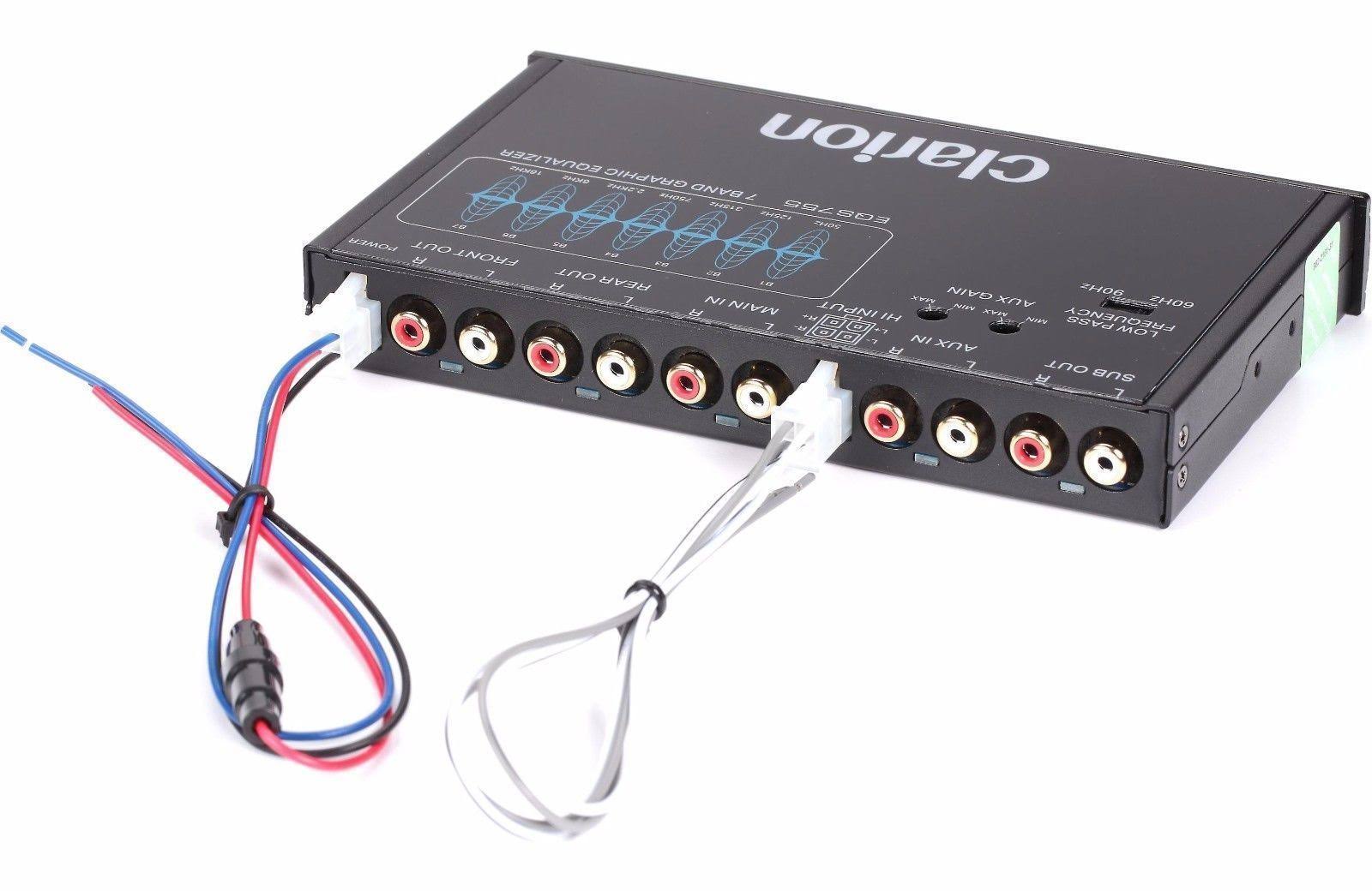 Clarion EQS755 Car Equalizer
