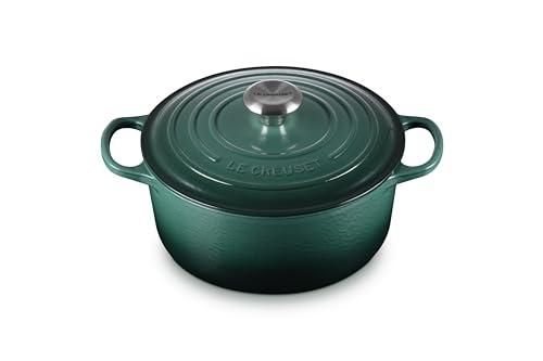Le Creuset Enameled Cast Iron Signature Round Dutch Oven, 5.5 qt., Cerise