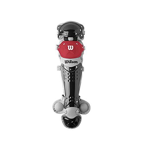 WILSON C200 Youth Catcher's Gear Kit - Black/Scarlet