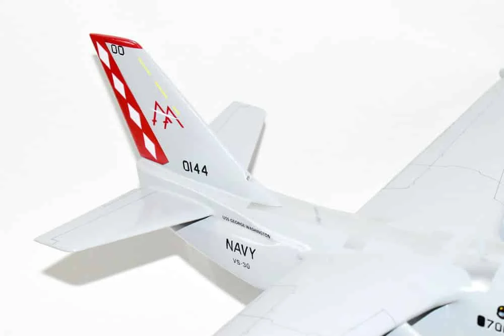 Lockheed Martin®S-3B Viking (2000) VS-30 Diamond Cutters Model, 1/46th (18" wingspan), Mahogany