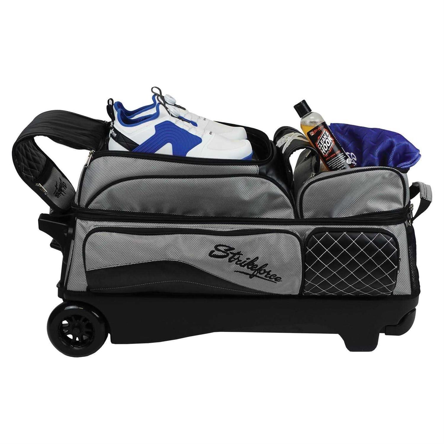 KR Strikeforce Royal Flush Triple Roller Bowling Bag - Sports Supplies Online Store