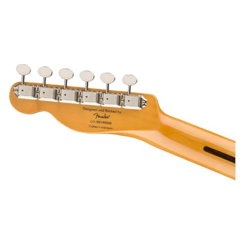 Squier Classic Vibe 70s Thinline Telecaster Electric Guitar, with 2-Year Warranty, Natural, Maple Fingerboard