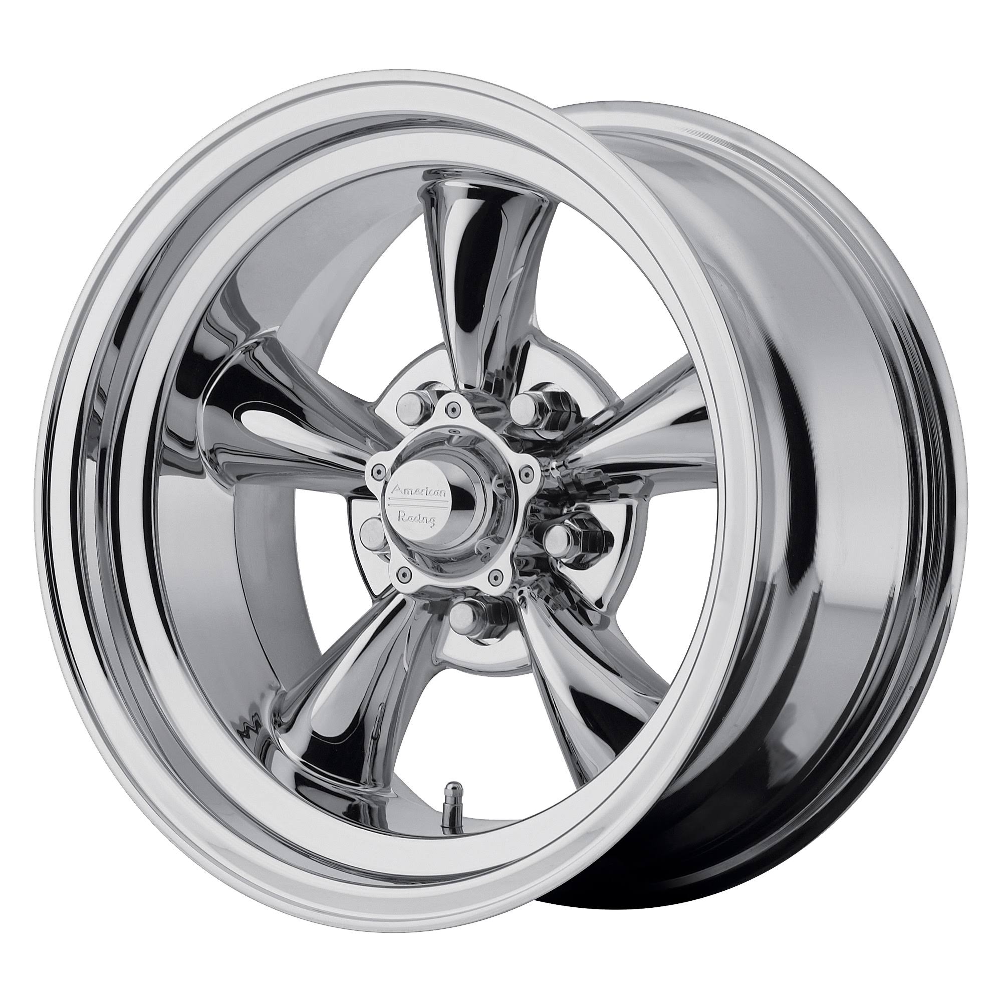 American Racing Torq THRUST D 15x6 5x120.65 Chrome (4 mm)