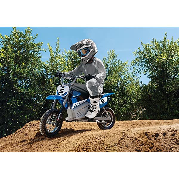 Razor Dirt Rocket Electric Motocross Off-Road Bike - SX350, SX500, MX350, MX650 Models Mx650 (Yellow) Standard Packaging
