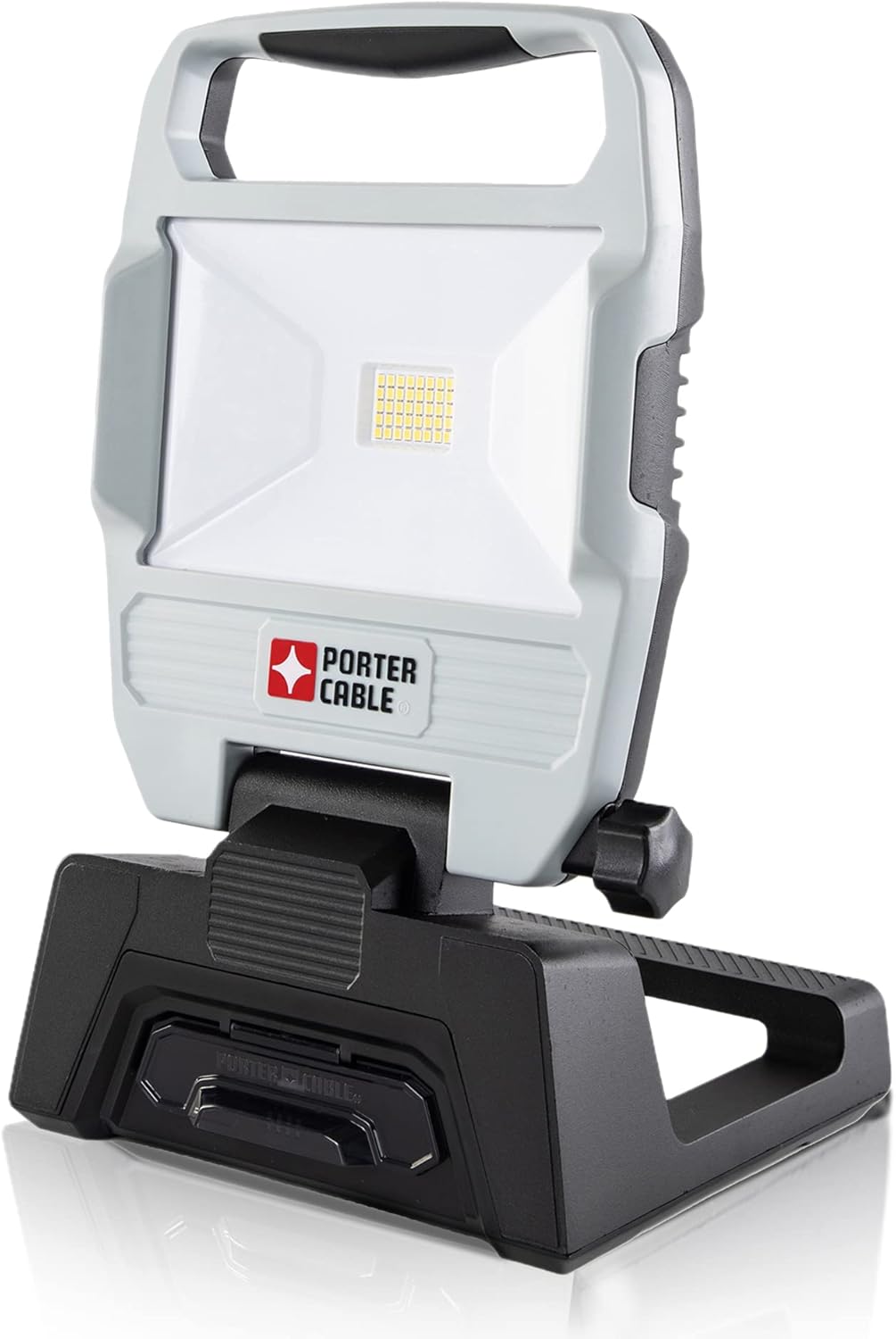 PORTER-CABLE 50W 5000-Lumen Max Portable LED Work Light, Corded, (PC1600203)