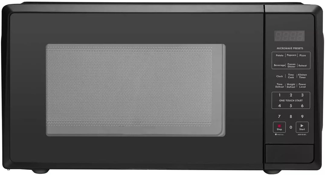 OTLEY 1000 Watt Power 1.1 cu. ft. Black Microwave Oven - Black
