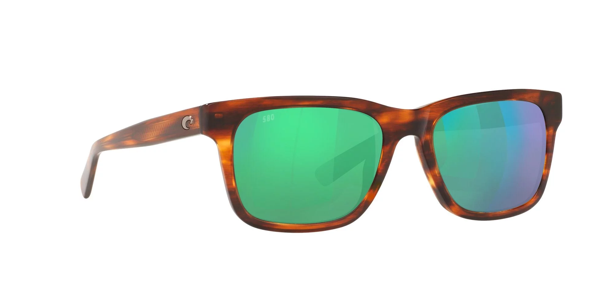 Costa Del Mar Tybee Polarized Blue Mirror 580G Square Sunglasses TYB 282 OBMGLP