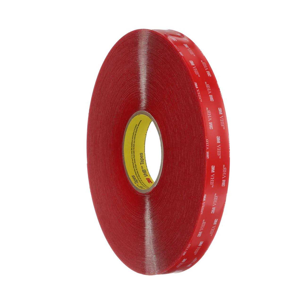 3M VHB Tape 4910 Clear 3/4 in x 36 yd