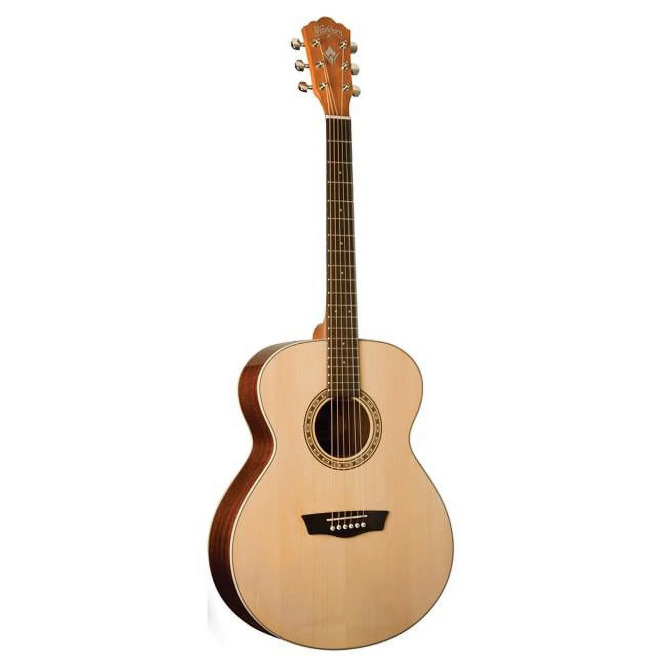 Washburn G7S Harvest Grand Auditorium Acoustic Guitar Natural - Curated Treasures Market