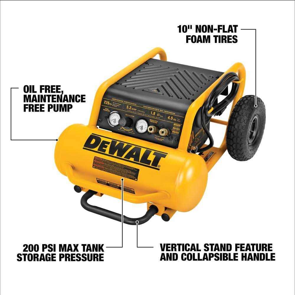 DeWalt D55146 Portable Air Compressor - Shop Hardware Tools Online Store