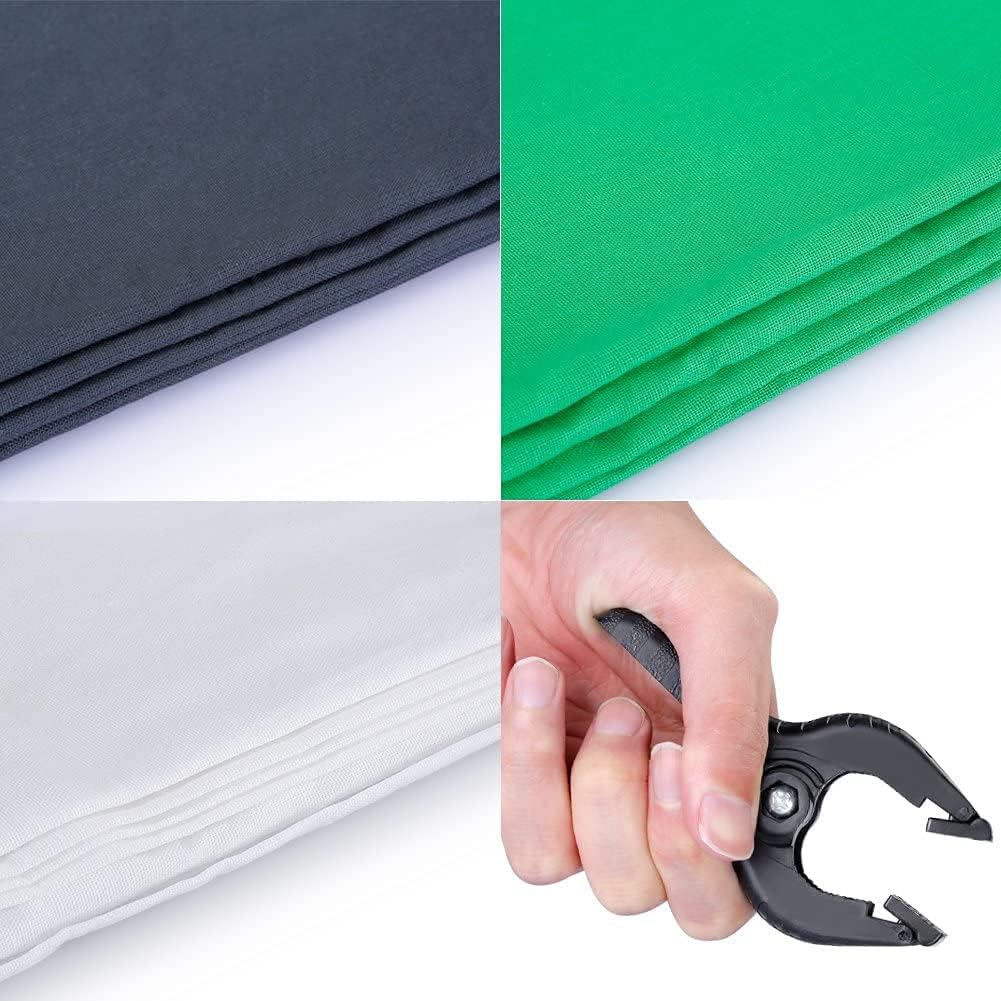 Softbox Photography Lighting Kit 1.8Mx2.8M/8.5x10 Ft Backdrop Support System Continuous Studio Lighting Umbrellas Photographic Studio Lights for