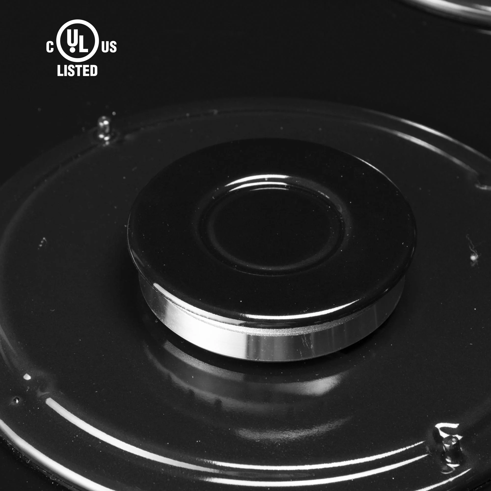 ABBA 30-in Gas Cooktop with 5 Sealed Burners - Tempered Glass Surface with SABAF Burners, Natural Gas Stove for Countertop, Easy to Clean