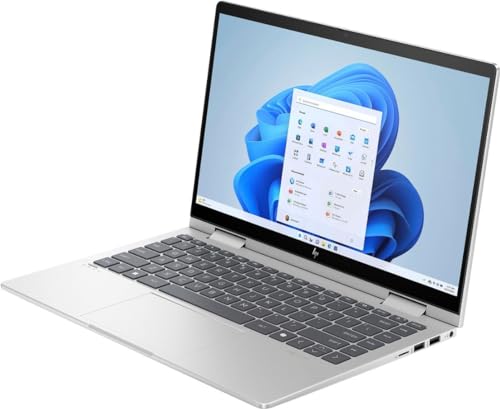 HP Envy x360 2-in-1 2023 Business Laptop 14" FHD IPS Touchscreen 10-Core Intel 7 150U 16GB DDR4 512GB SSD Intel Graphics Wi-Fi 6E Backlit Keyboard