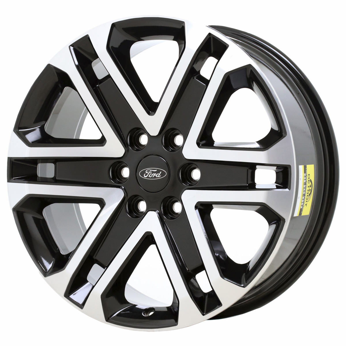 FORD F150 2021 - 2023 MACHINED BLACK Factory OEM Wheel Rim (Not Replicas)