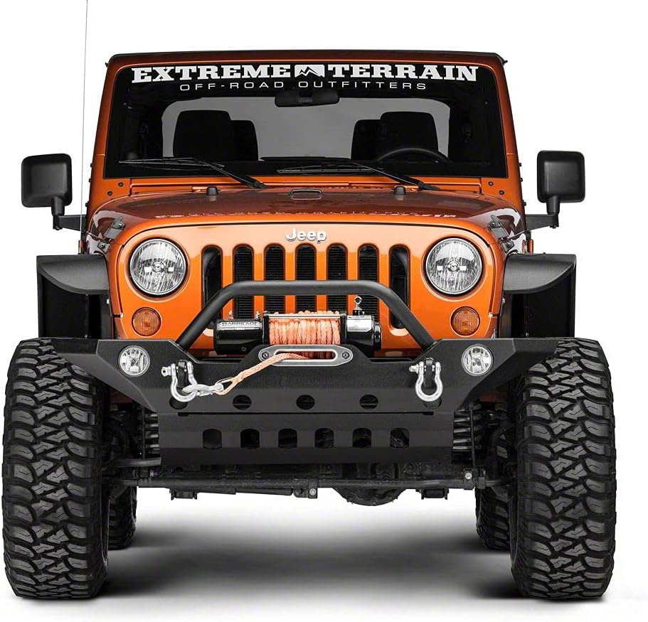 Barricade Skid Plate Compatible with Barricade Trail Force HD Bumper J20850 Only Compatible with 10-18 Jeep Wrangler JK