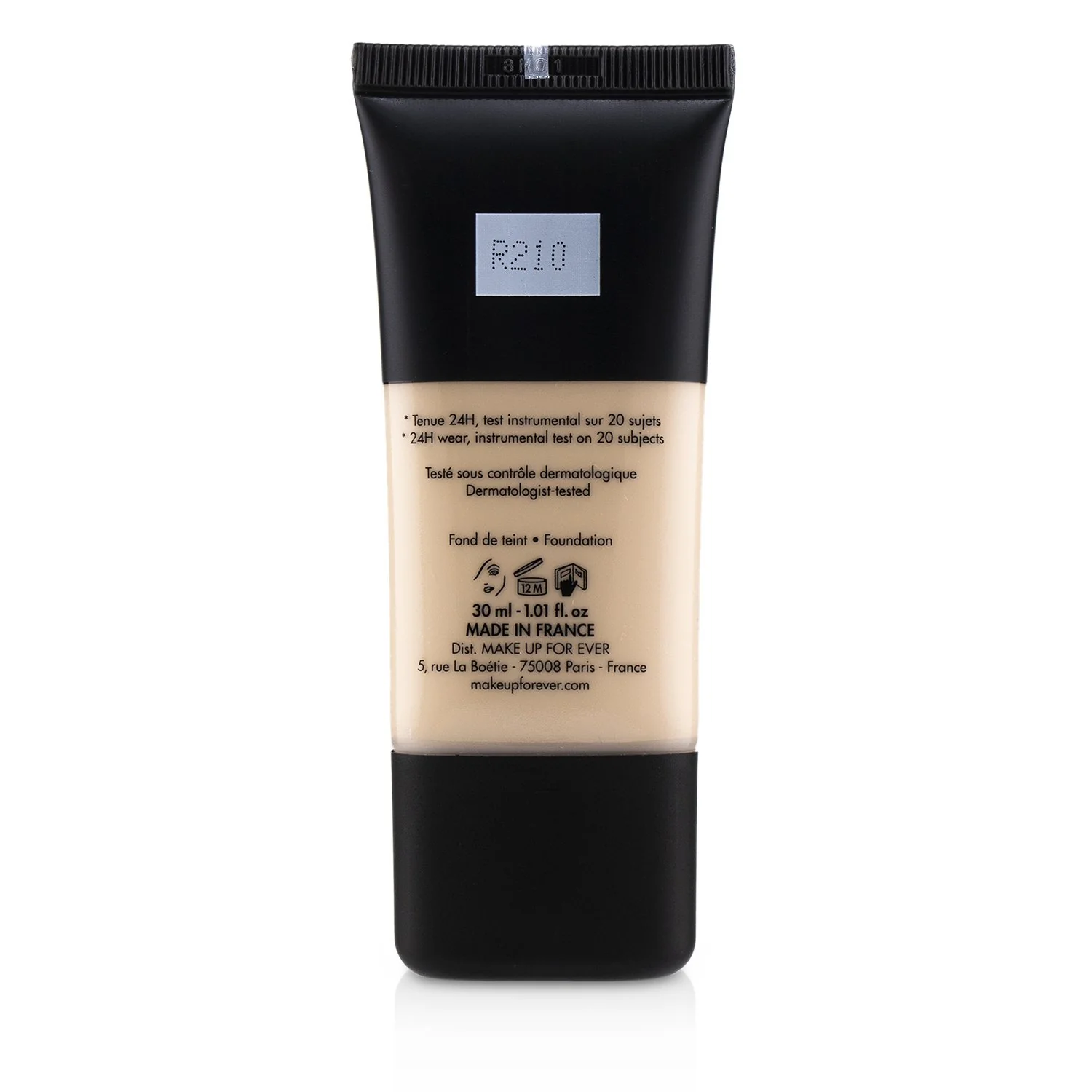 Make Up For Ever Matte Velvet Skin Full Coverage Foundation - # Y305 (Soft Beige)  30ml/1oz